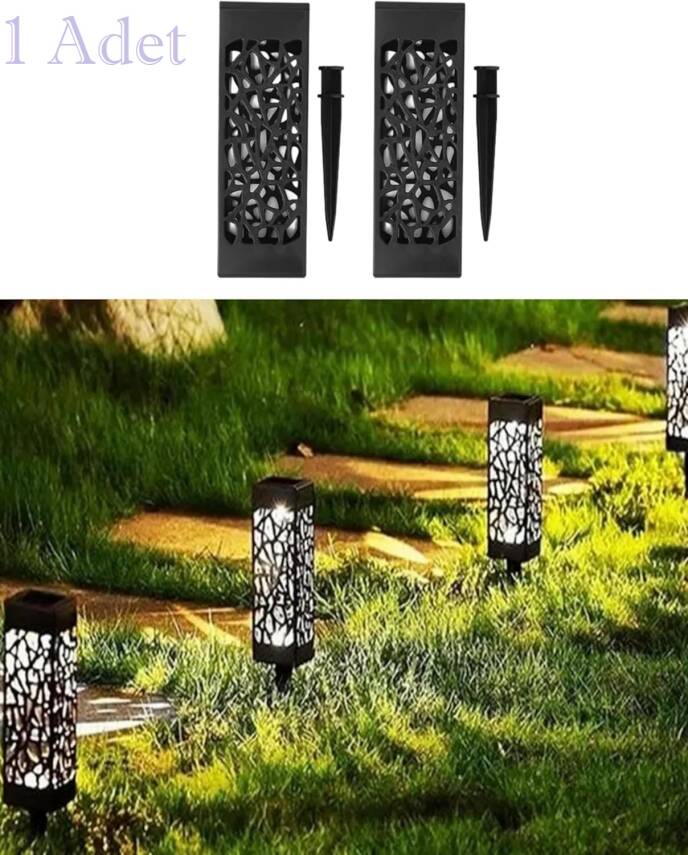 Güneş Enerjili Solar Yürüyüş yolu, Güneş LED Işıkları Gün Işığı Açık Bahçe Dekoratif Suya Dayanıklı Solar Veranda Çim Driveway Peyzaj Süslemeleri - 1