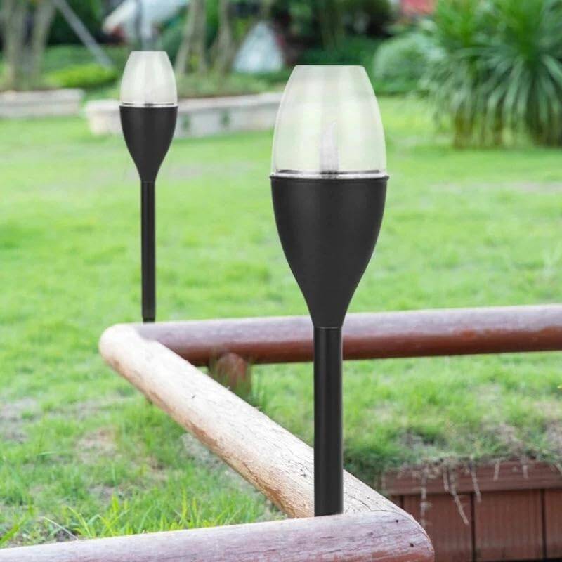Kyrotech 2 Adet Güneş Enerjili, Titreyen Mum Efektli, Aydınlatma Işıkları, Bahçe, Veranda, Balkon, Avlu, Yürüyüş Yolu, Yol, Çimen Aydınlatma, Gün Işığı - 6