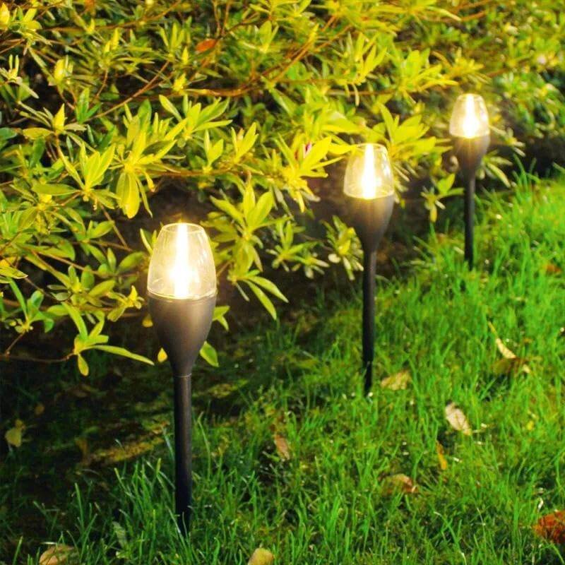 Kyrotech 2 Adet Güneş Enerjili, Titreyen Mum Efektli, Aydınlatma Işıkları, Bahçe, Veranda, Balkon, Avlu, Yürüyüş Yolu, Yol, Çimen Aydınlatma, Gün Işığı - 3
