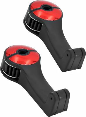 Kyrotech 2’li Araç Baş Destek Kancası – Telefon Tutuculu Evrensel Koltuk Arkası Kanca, El Çantası & Alışveriş Poşeti Askısı, Kolay Takılabilir, Koltu Başlığı Askısı, Araç İçi Aksesuar - Kyrotech
