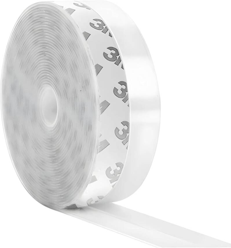 Kyrotech 5 Metre Şeffaf Silikon Kapı Pencere İzolasyon Bandı – Kendinden Yapışkanlı Rüzgar, Toz, Soğuk, Ses Önleyici Fitil Şerit – Kapı Altı, Cam, Sürgülü Kapı, Duşakabin, PVC Doğrama Contası - 1