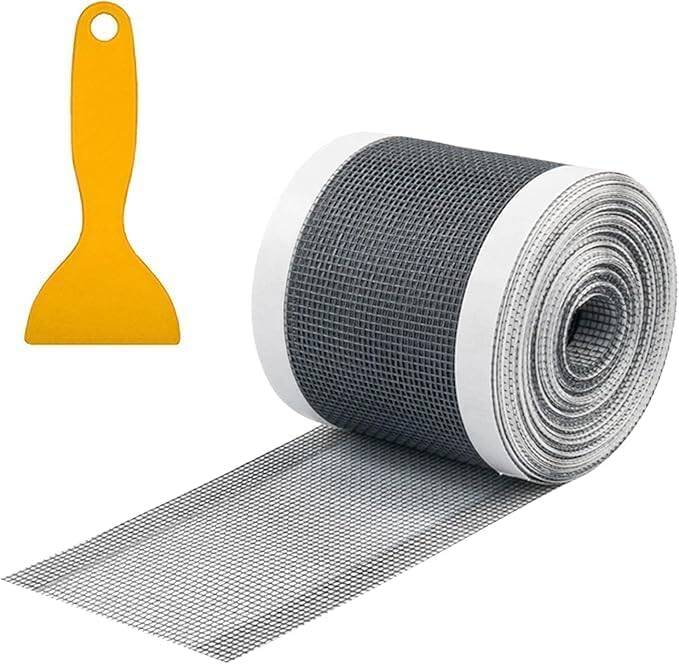 Kyrotech Mutfak Lavabo Duşakabin Küvet Süzgeci Saç Toplayıcı Banyo Gider Tıkanma Önleyici Elek Kesilebilir PVC File, Herhangi Bir Uzunlukta Kendin Yap Kullan At Duş Tahliyesi Kapak Süzgeci Koruyucu 4 Metre - 1
