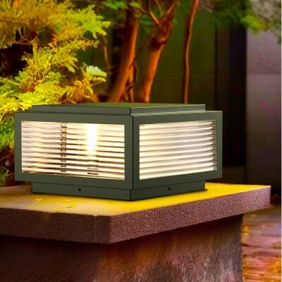 Kyrotech Set Üstü Solar LED Bahçe Lambası 60W, Güneş Enerjili+220V Elektrikli Hibrit | E27 Duy | Fotoselli | Uzaktan Kumandalı | 3 Modlu Işık | IP65 Su Geçirmez | Uzun Ömürlü Bahçe Aydınlatma Armatürü - Kyrotech