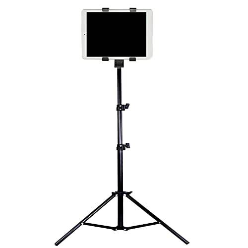 Tripod Ayaklı Tablet Tutucu, 360 Derece Hareketli, 2 Metre Uzanabilir Mafsallı - 3